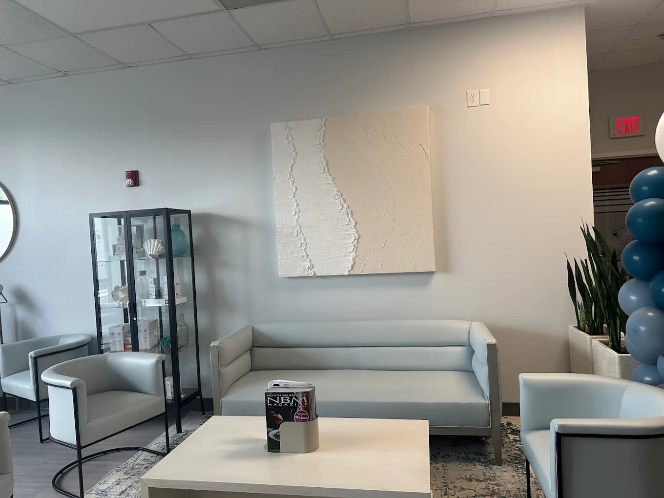 Front reception area